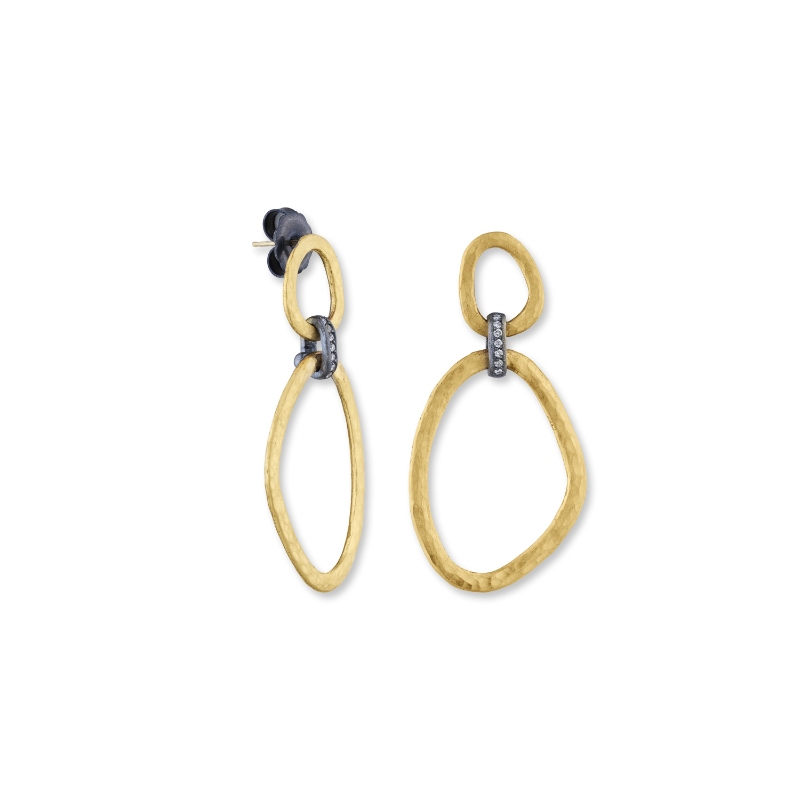 24K Sterling Silver .11D Reflection Earring